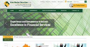 Irfan Mazhar Securities Pvt. Ltd. Website By Interactive Media International