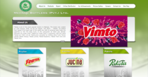 Mehran Bottlers And Pakola Website By Interactive Media International