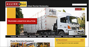 Allied Rental Modaraba Website By Interactive Media International