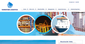 Varenyam Logistics Website By Interactive Media International