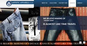 Artistic Apparels (Pvt.) Ltd. Website By Interactive Media International