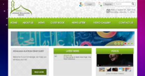 Mosque Trollahttan Website By Interactive Media International