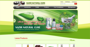 Nazir Natural Cure Website By Interactive Media International