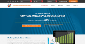 MaxMargin FX Solutions Portal Website By Interactive Media International