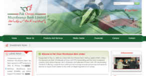 Pak Oman Microfinance Bank Ltd. Website By Interactive Media International