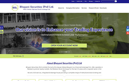 Bhayani Securities Designed And Developed By Interactive Media